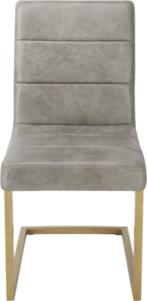 Стул обеденный GT Racer KY8776 bronzing бронза/бежевый