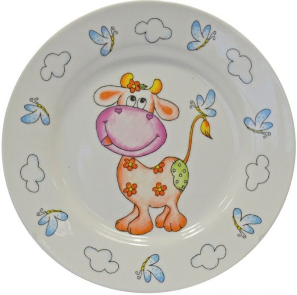 Набор детской посуды Коровка 3 предмета 21-272-042 Keramia