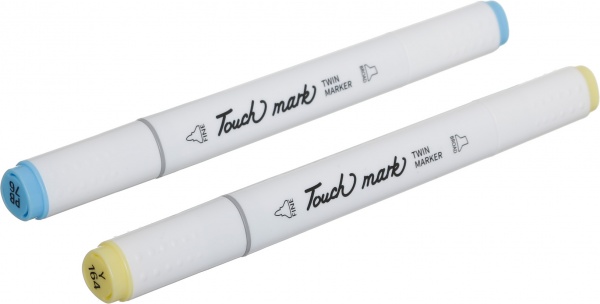 Набір двосторонніх маркерів Touch mark 60 кольорів різнокольоровий 