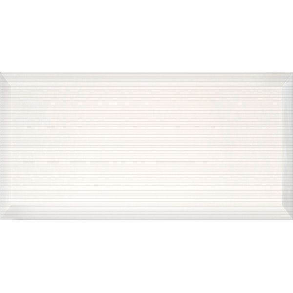 Плитка Інтеркерама  Pergamo 123 061 150x400 мм білий