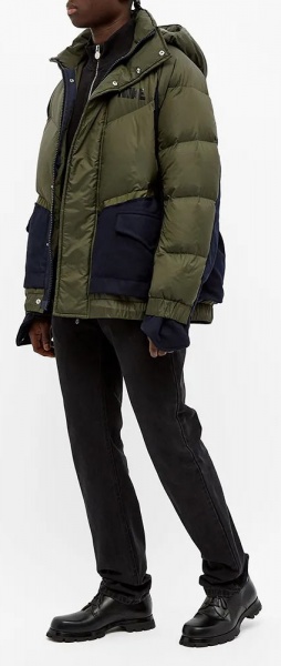 Пуховик Nike M NRG SACAI PARKA CT3269-355 р.M зеленый