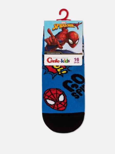 Носки унисекс Conte-Kids Marvel (короткие) 17С-133СПМ 550 р.20 синий 