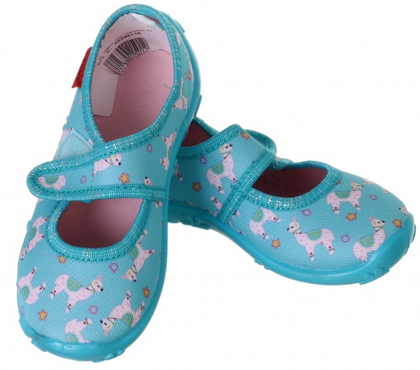 Тапочки для девочек Beck Lamas р.27 бирюзовый 215253627BS 