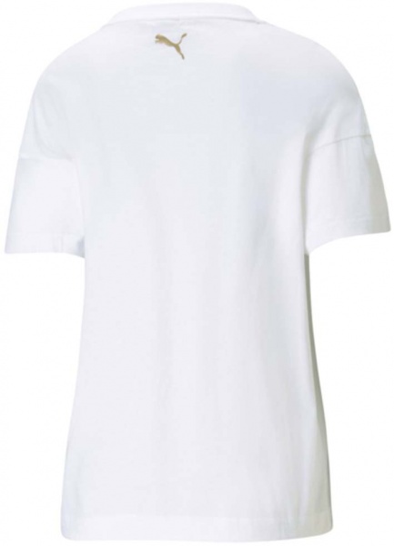 Футболка Puma EVIDE GRAPHIC TEE 59974702 р.L білий