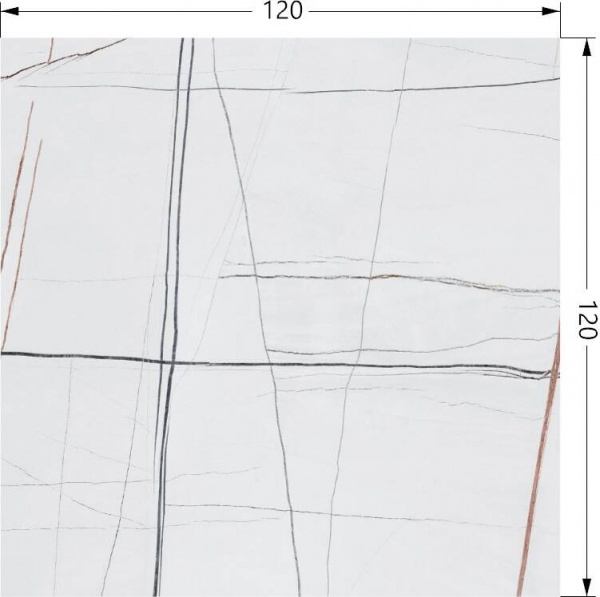 Плитка Prissmacer NOIR WHITE 120х120 