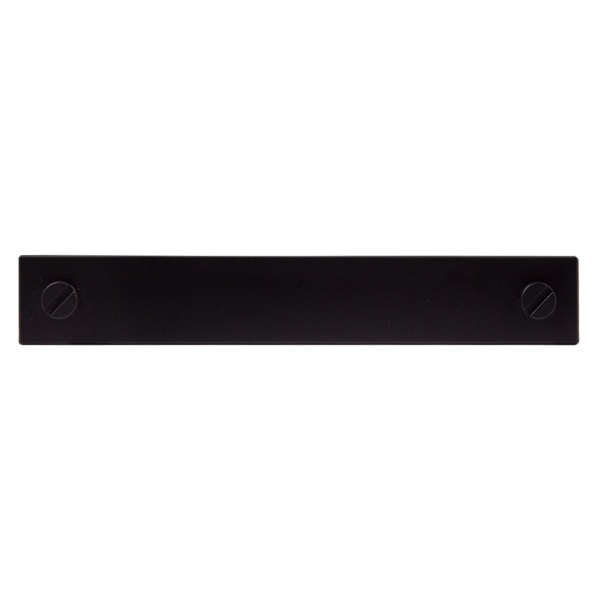 Меблева ручка накладна Comit P64205912 128 мм чорний матовий