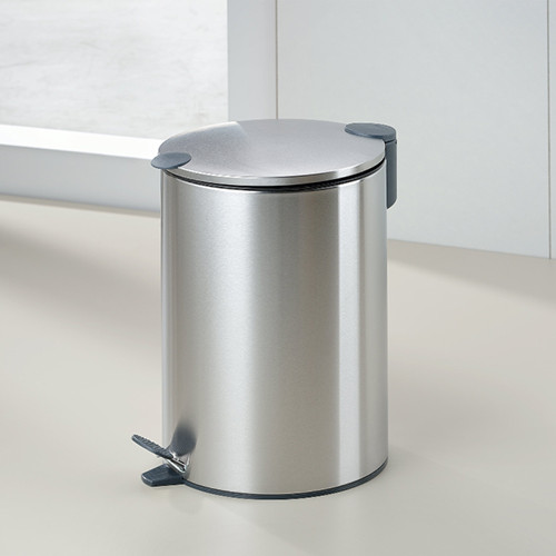 Ведро с педалью Kela Mats 12 л серебряное 10643