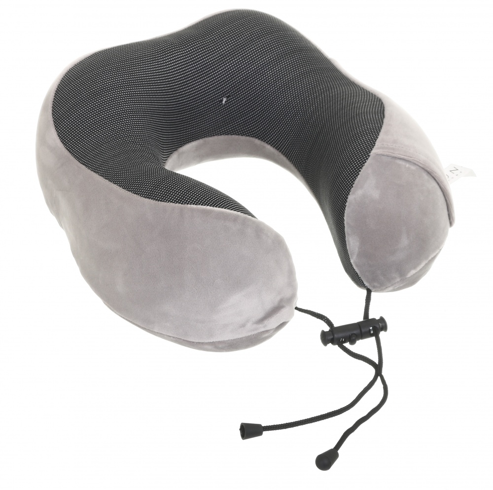 Подушка для подорожей з ефектом пам'яті Tillie Luna 25x28 см сірий