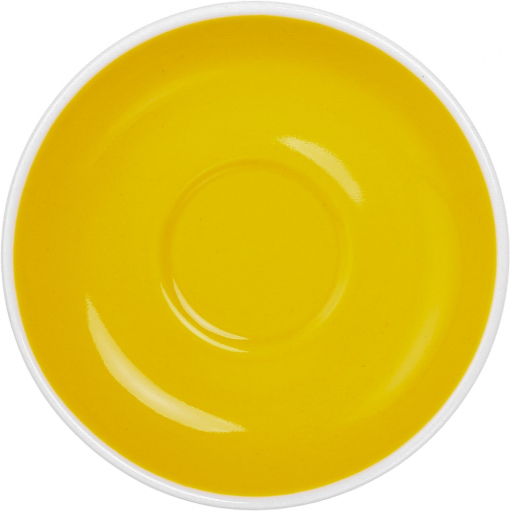 Блюдце Origami Horeca Barista 12 см желтое