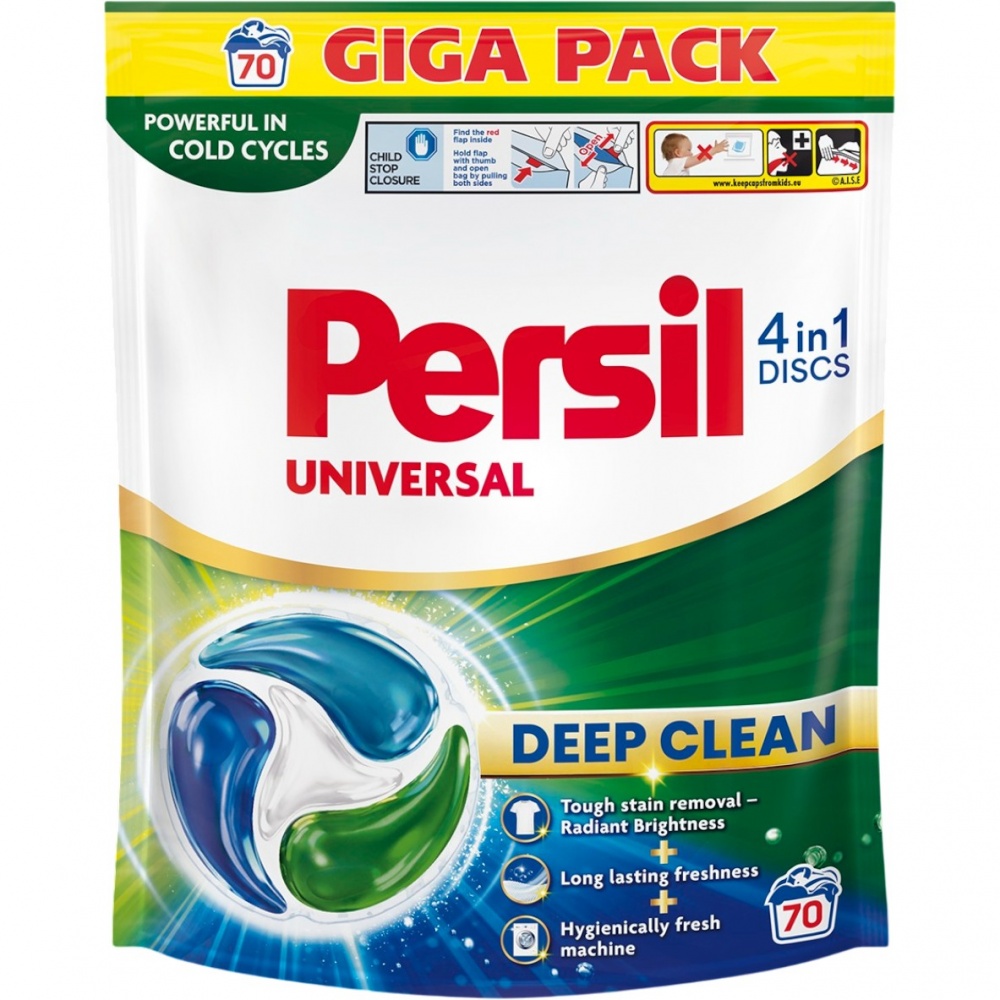Капсулы для машинной стирки Persil 4in1 Discs 1,16 кг 70 шт.
