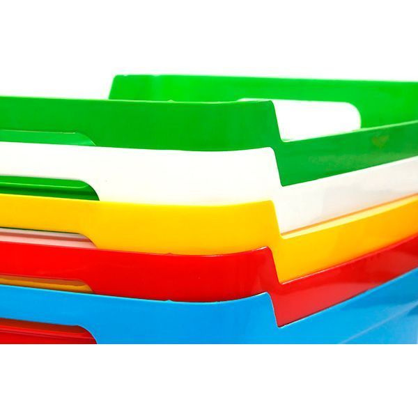 Кошик з ручками поліпропіленовий Heidrun 1082 Baskets салатовий 100x170x240 мм