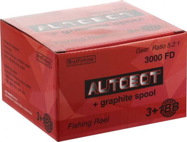 Катушка BratFishing Autobot 3000AFD 3+1BB BF