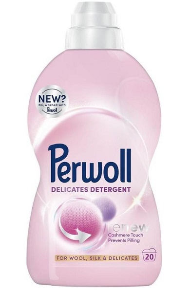 Гель для машинной и ручной стирки Perwoll для шерсти, шелка и деликатных тканей 1 л