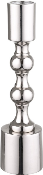 Свічник для столової свічки 45x160 мм срібний