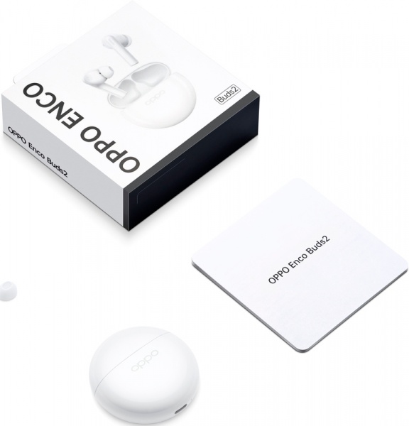Наушники OPPO Enco Buds 2 (W14) white (ETE41) 