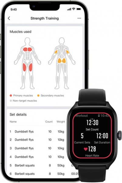 Смарт-часы Amazfit GTS 4 infinite black (955547)