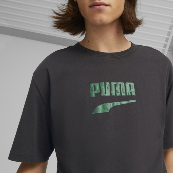 Футболка Puma PUMA DOWNTOWN LOGO GRAPHIC TEE 53824301 р.S чорний