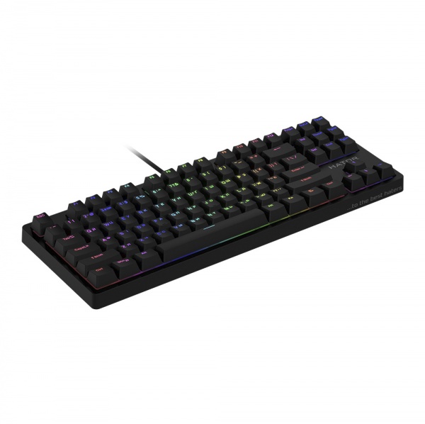 Клавіатура Hator Rockfall TKL Mecha Pink (HTK-621) black 