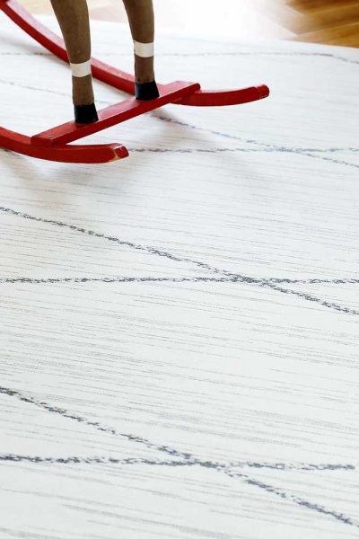 Килим Narma KAURI white 200x300 см двосторонній 