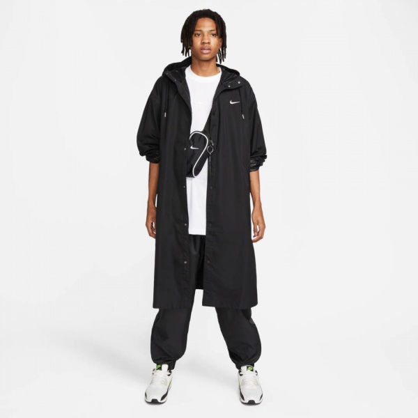 Куртка-парка Nike M NK SWOOSH WVN PARKA FD2869-010 р.M чорний