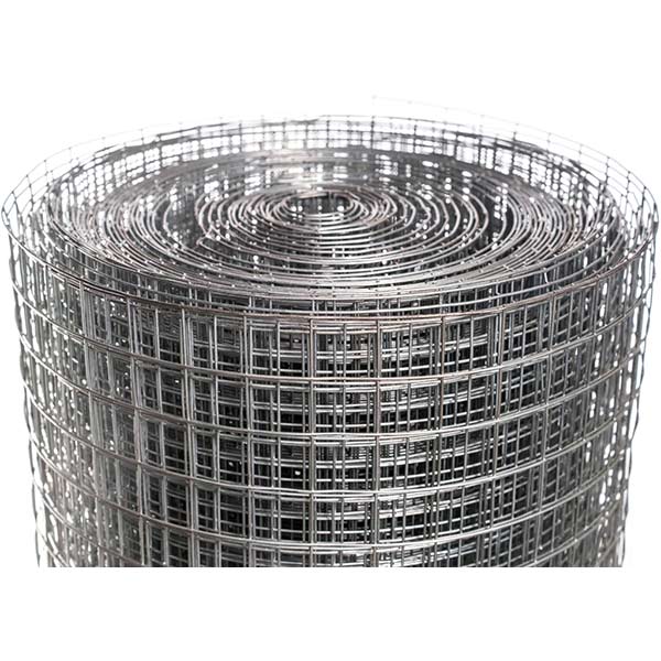 Сетка сварная оцинкованная 25x25x1,2 мм рулон 10 кв.м