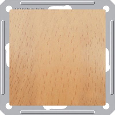 Вимикач одинарний прохідний W-59 VS616-156-8-86 бук