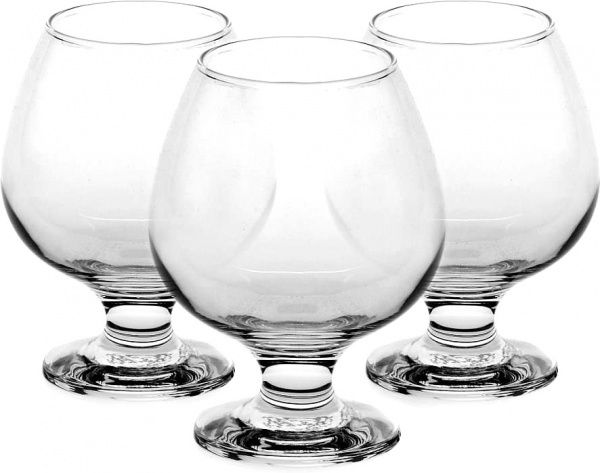 Набор бокалов для коньяка Bistro 395 мл 6 шт. 44188 Pasabahce