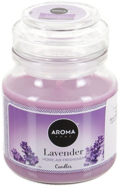 Свеча ароматическая Candle Lavender 130 г Aroma Home