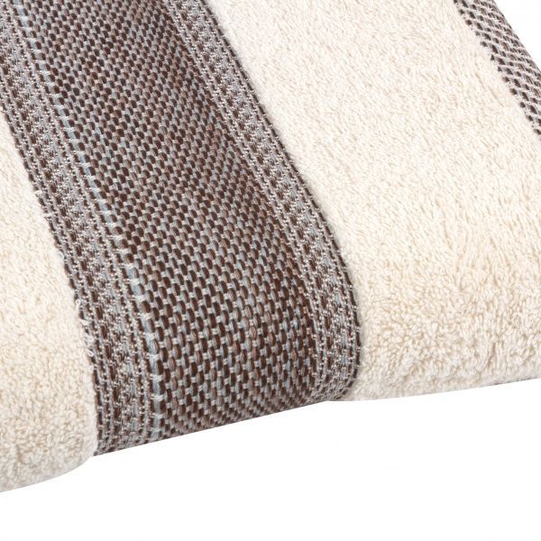 Полотенце Fluffy 70x130 см молочный Saffran 