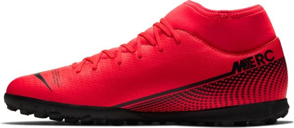 Бутсы Nike SUPERFLY 7 CLUB TF AT7980-606 р. US 8 красно-черный