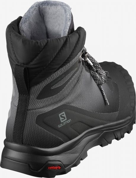 Ботинки Salomon VAYA BLAZE TS CSWP Bk/Bk/Quiet Sha L41113200 р. UK 6,5 черный с серым