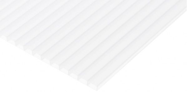 Поликарбонат сотовый PALRAM Onduclair 4 мм 1050x3000 мм прозрачный