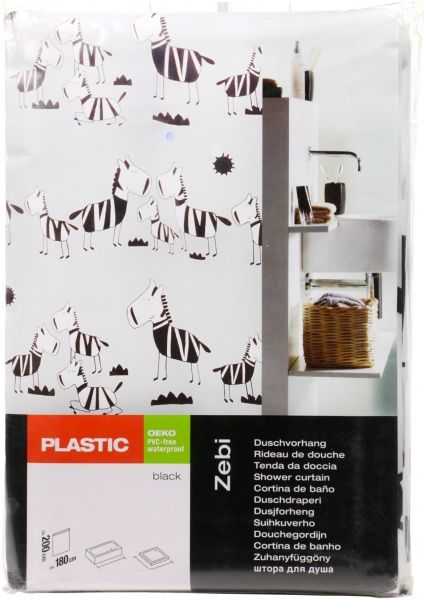 Шторка для ванної Spirella ZEBI 10.40502