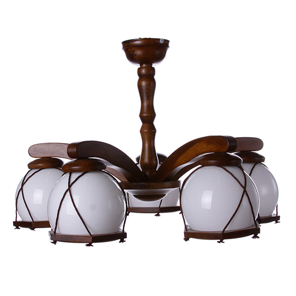 Люстра Edylit Rzemyk 150/9 дуб