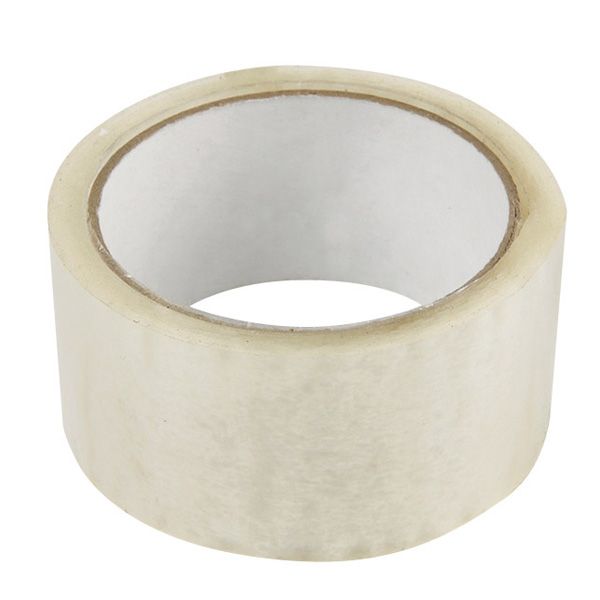 Клейка стрічка прозора каучуковий адгезив (Hot Melt) 50 мм 50 м 48 мкн