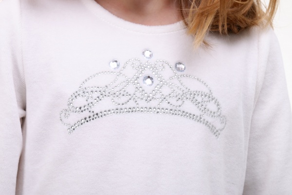 Платье Sasha 4748 р.128 молочный 