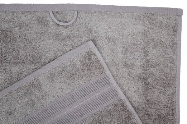 Полотенце махровое Savasan 100x150 см тауп La Nuit 