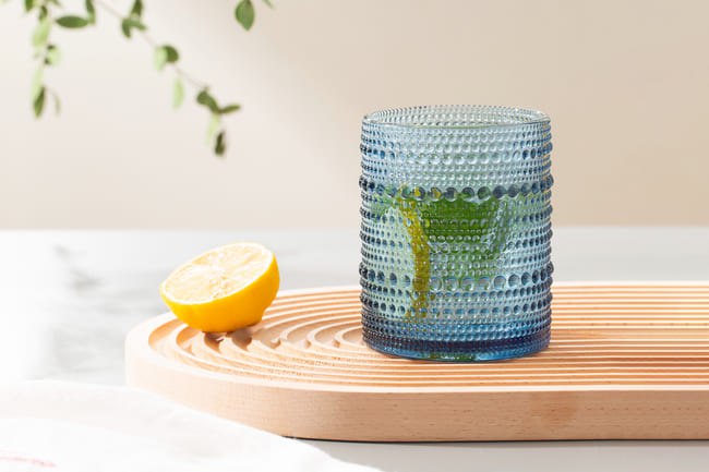 Стакан низкий Fiora Bubble Blue 330 мл 1 шт.