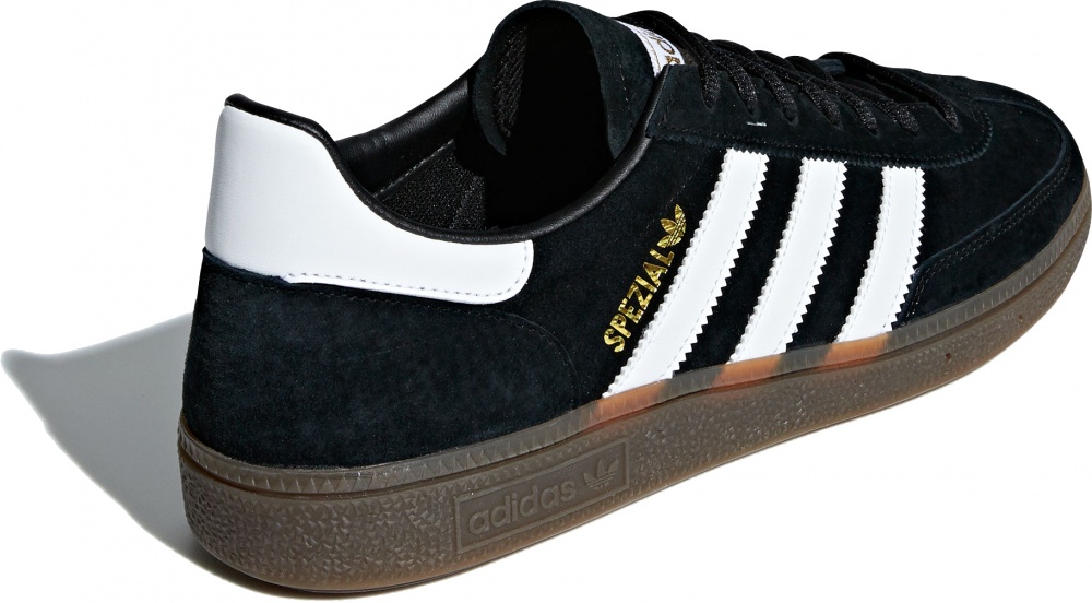 Кроссовки мужские демисезонные Adidas HANDBALL SPEZIAL DB3021 р.42 2/3 черные