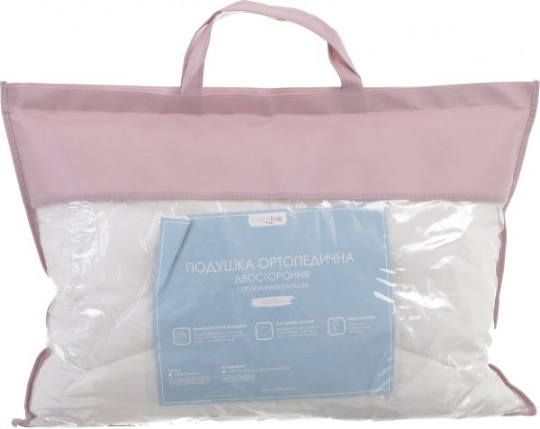 Подушка 50х70 см чехол кремовый Homeline