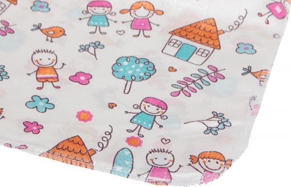 Пеленка Home Line Девочки и мальчики 75x110 см оранжевый 155976 