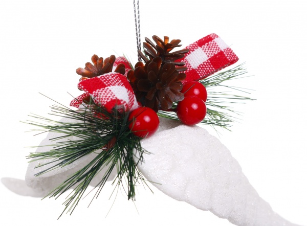 Елочная игрушка крылья 16х11х5 см E09034 16 см 