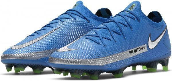 Бутси Nike PHANTOM GT ELITE FG CK8439-400 р. US 8,5 синій