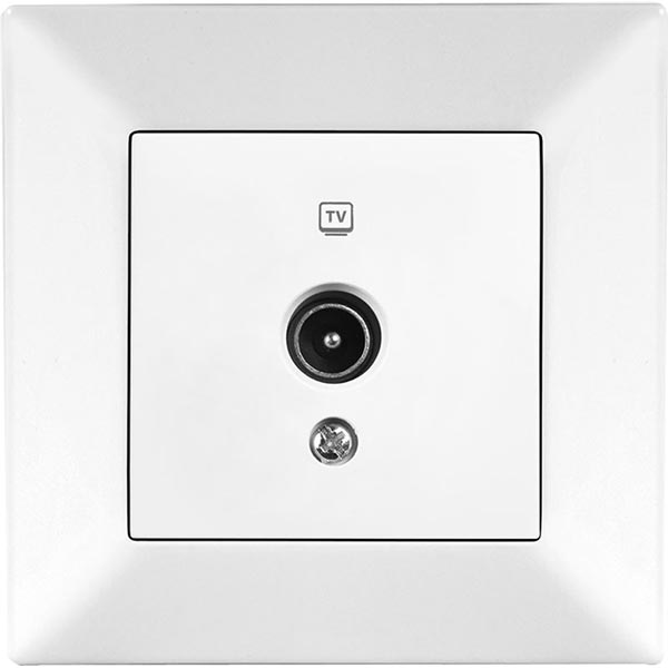 Розетка Viko Meridian TV біла