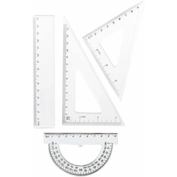 Набор линеек 4 предмета 70601-ТК Тікі