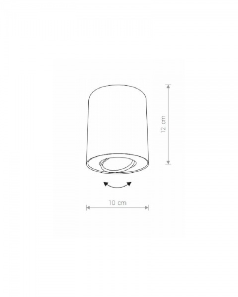 Світильник точковий Nowodvorski Set 10 Вт GU10 білий 8895 