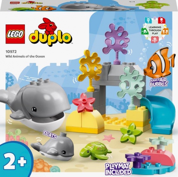 Конструктор LEGO DUPLO Дикі тварини океану 10972