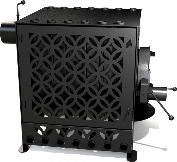 Печь отопительно-варочная Стальной характер Гетьман