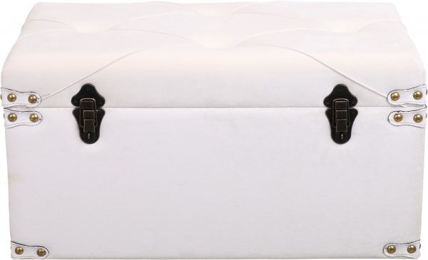 Скриня-пуф Art&Crafts Велюр 64х35х33 см айворі 