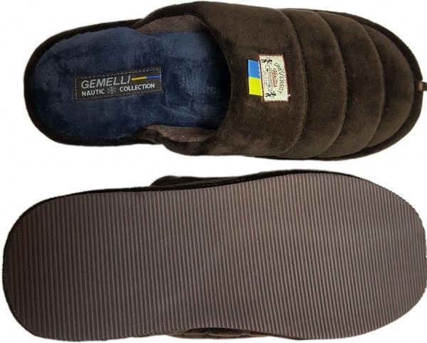 Капці домашні Gemelli Амур р. 42 коричневий 
